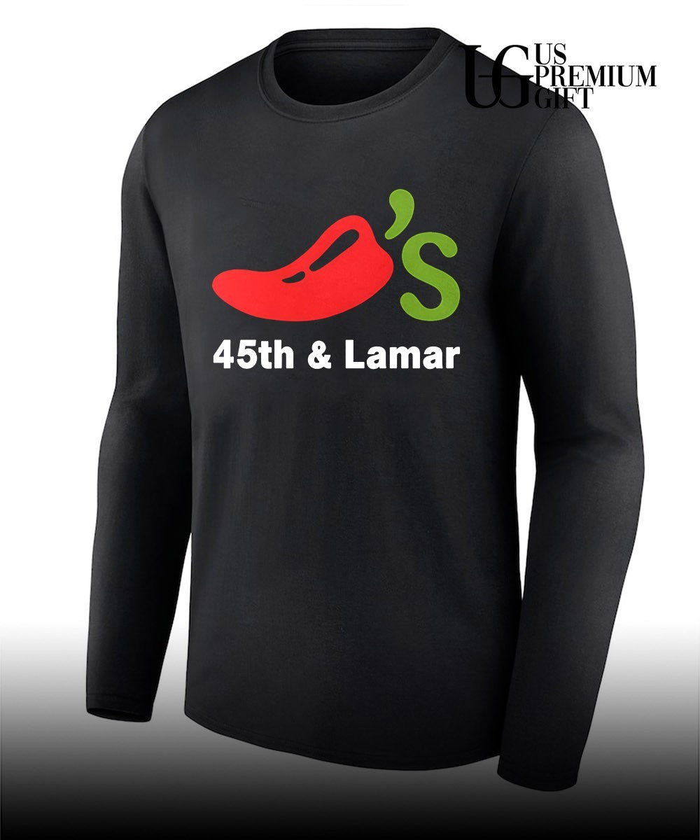 Comedian shane gillis austin chilis 45th and Lamar shirt Unisex