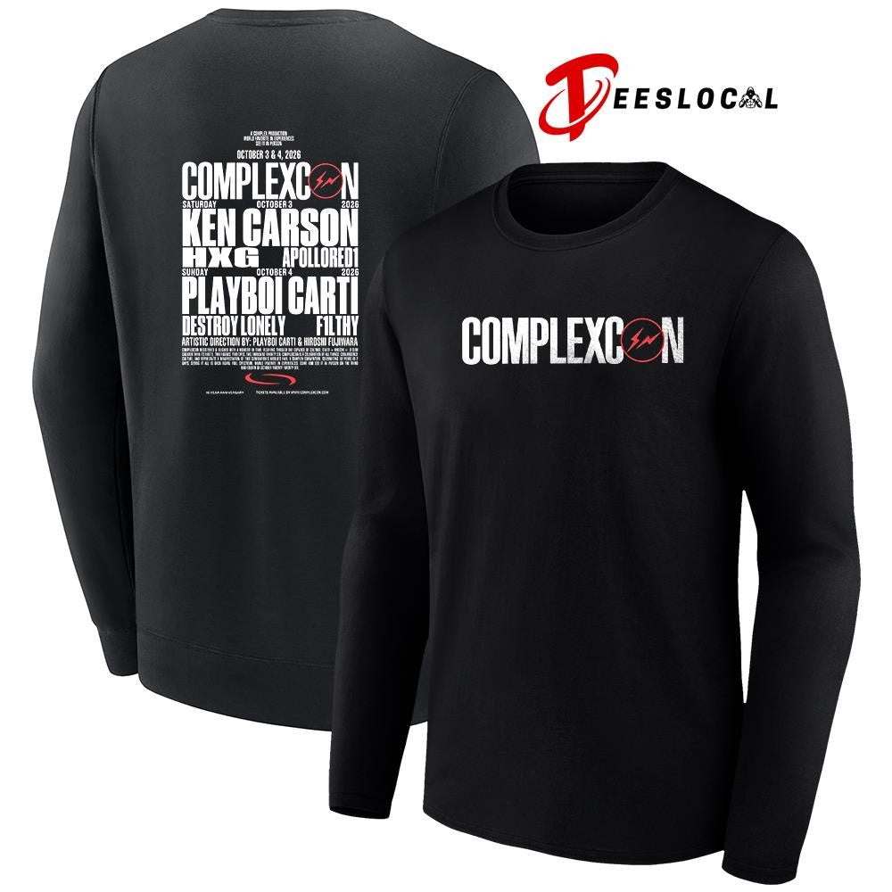 ComplexCon Los Angeles lineup shirt Unisex