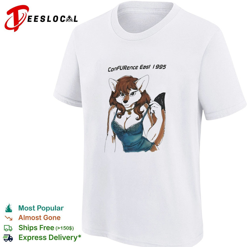 ConFURence East 1995 Anthropomorphic Fox shirt Unisex