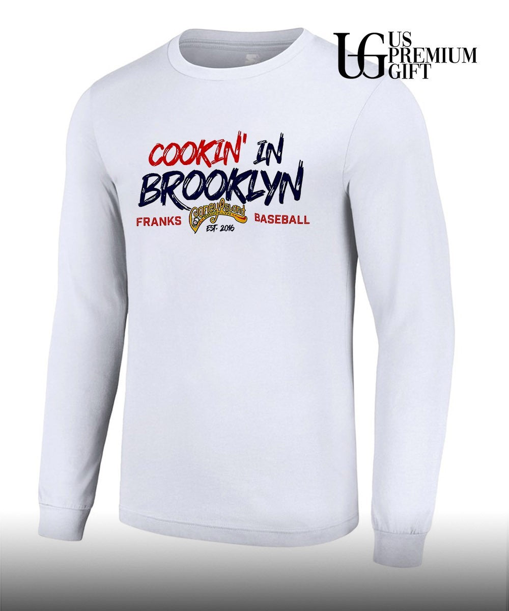 Coney Island Franks Cookin’ in Brooklyn Baseball Est 2016 shirt Unisex