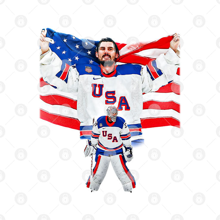 Connor Hellebuyck USA Hockey Champions Shirt Unisex