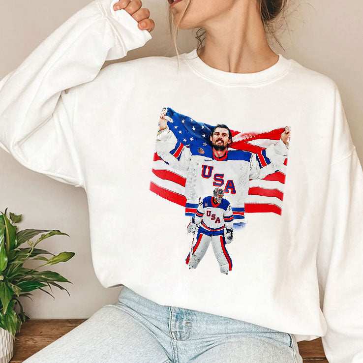 Connor Hellebuyck USA Hockey Champions Shirt Unisex