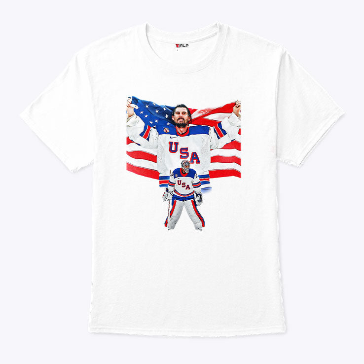 Connor Hellebuyck USA Hockey Champions Shirt Unisex