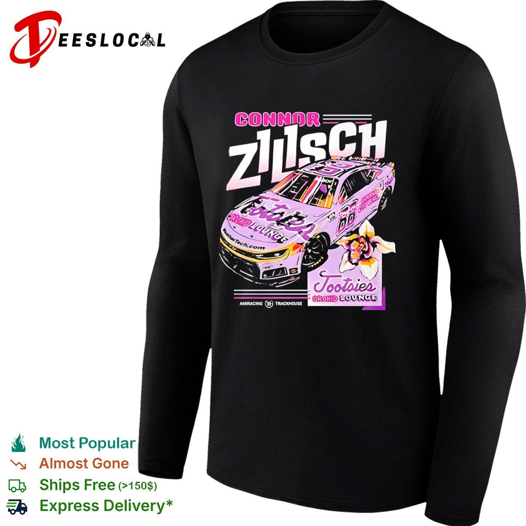 Connor Zilisch Trackhouse Racing Tootsies Orchid Lounge Nascar 88 Racing shirt Unisex