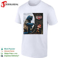 Cookie Monster robbing Keebler elf tree cookies humor shirt Unisex