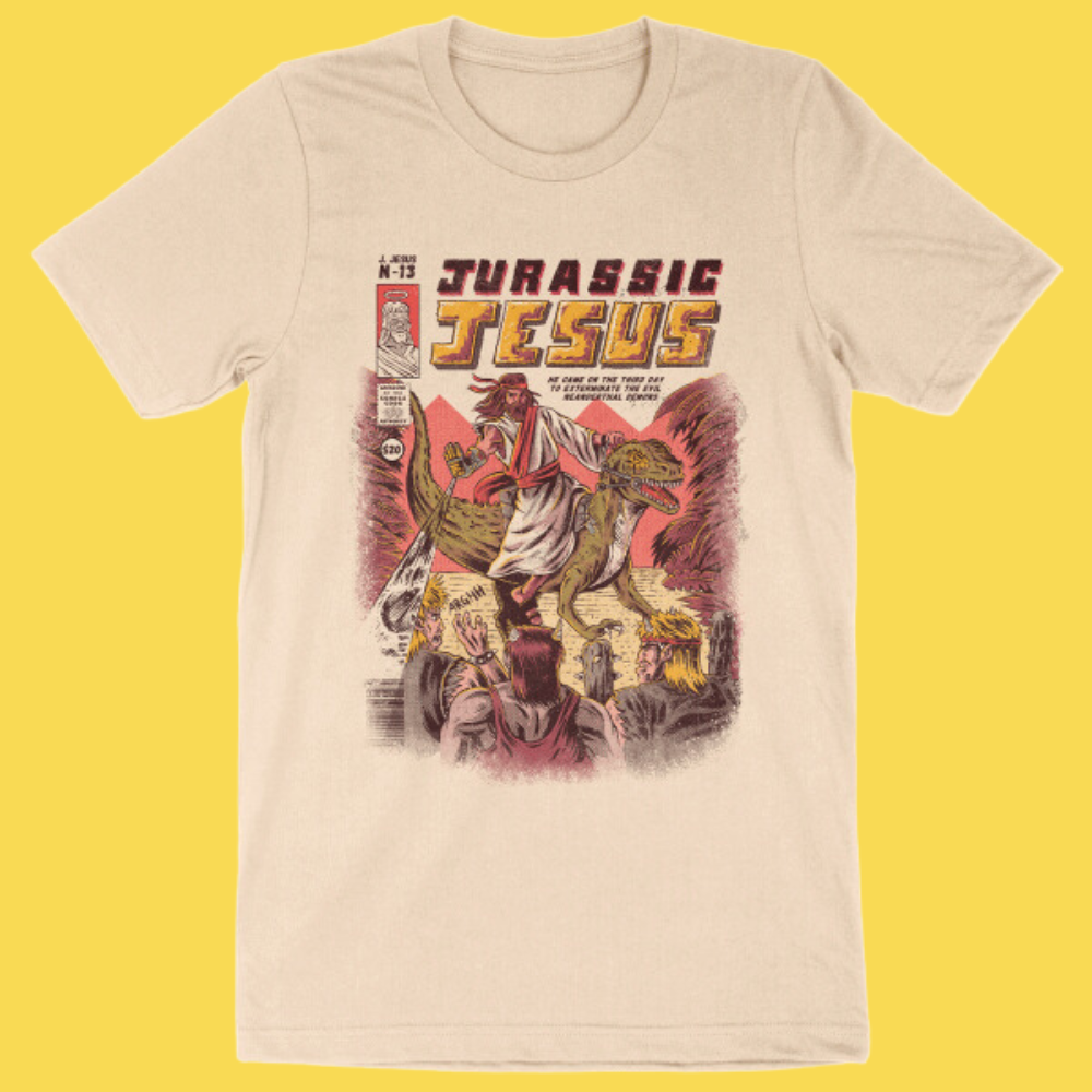 'Jurassic Jesus' Shirt Unisex