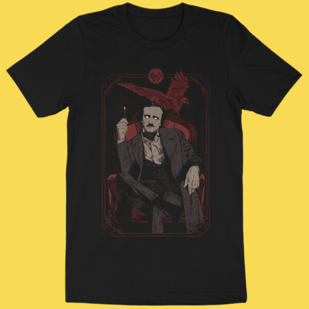 'Poe and the Raven' Shirt Unisex