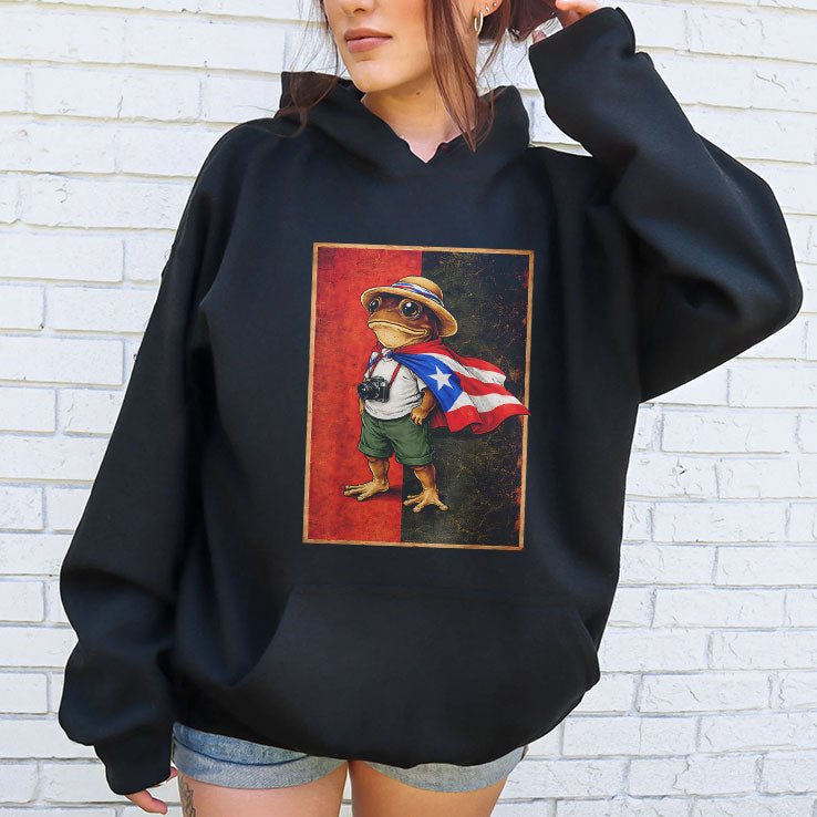 Coqui Frog Puerto Rico Flag Puerto Rican Taino Boricua T Shirt Unisex