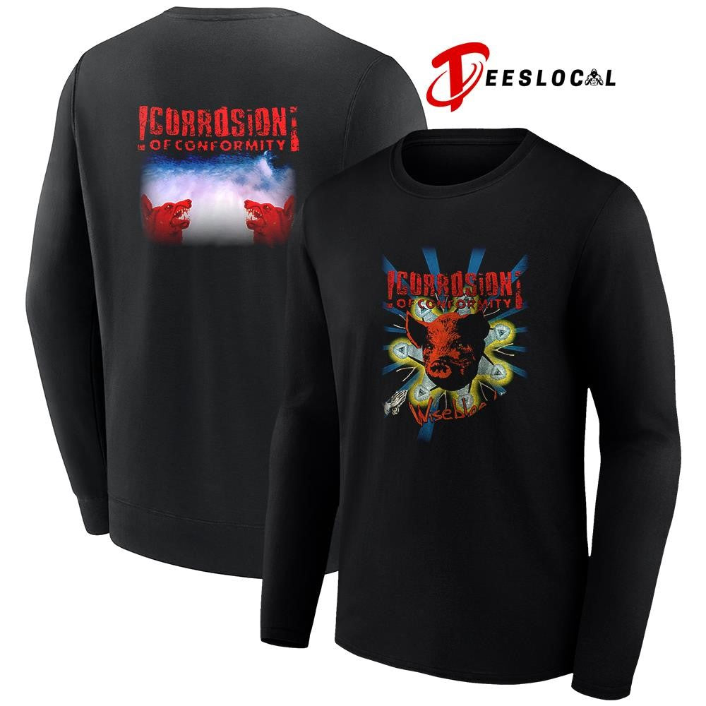 Corrosion of Conformity wiseblood graphic shirt Unisex
