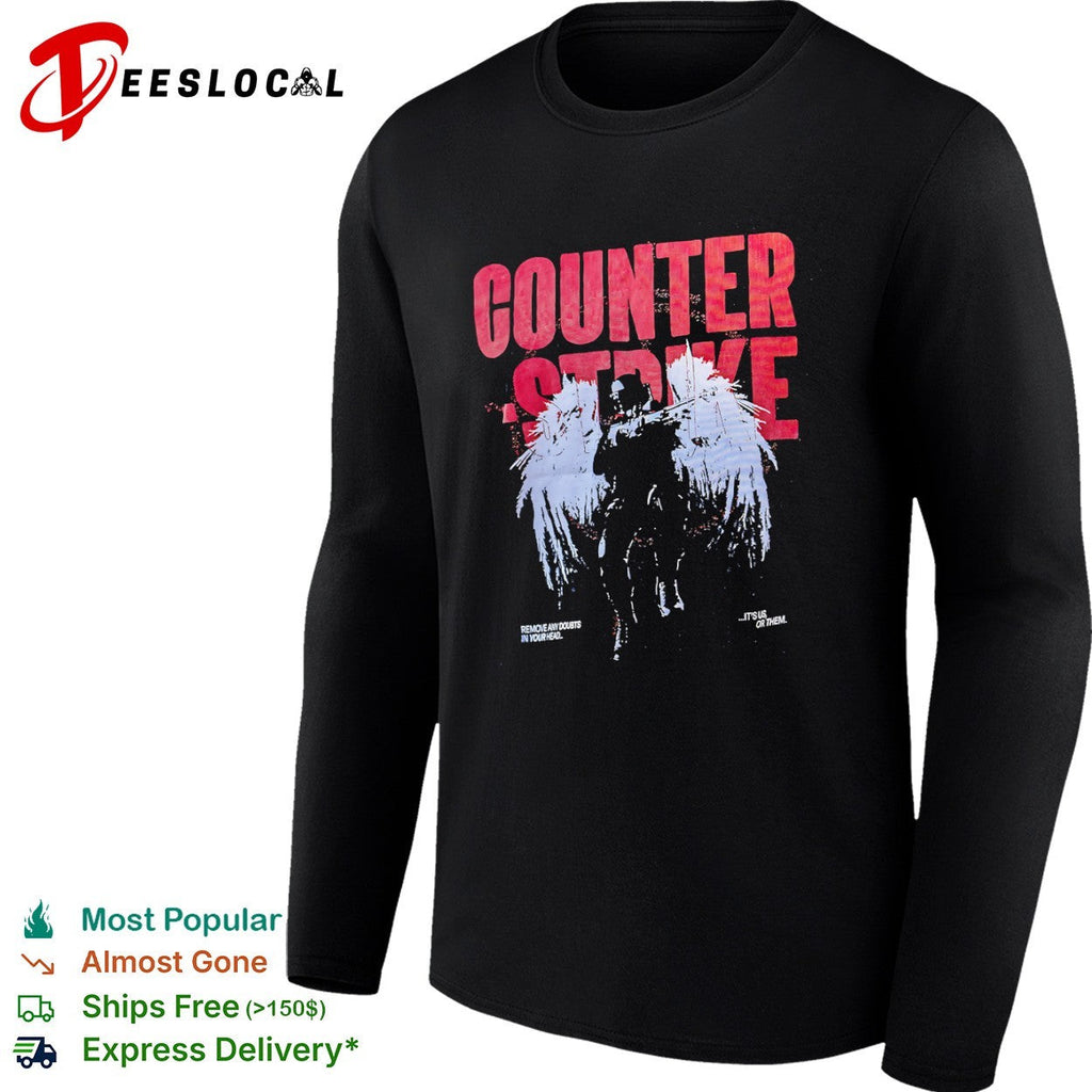 Counter Strike Remove any doubts in your head it is us or them shirt Unisex
