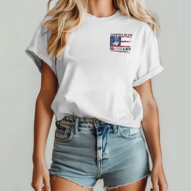 Courtesy Of The Red White And Blue 250th Anniversary Shirt Unisex