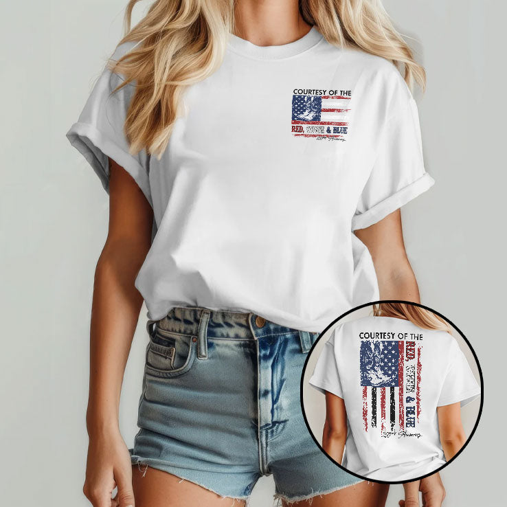 Courtesy Of The Red White And Blue 250th Anniversary Shirt Unisex
