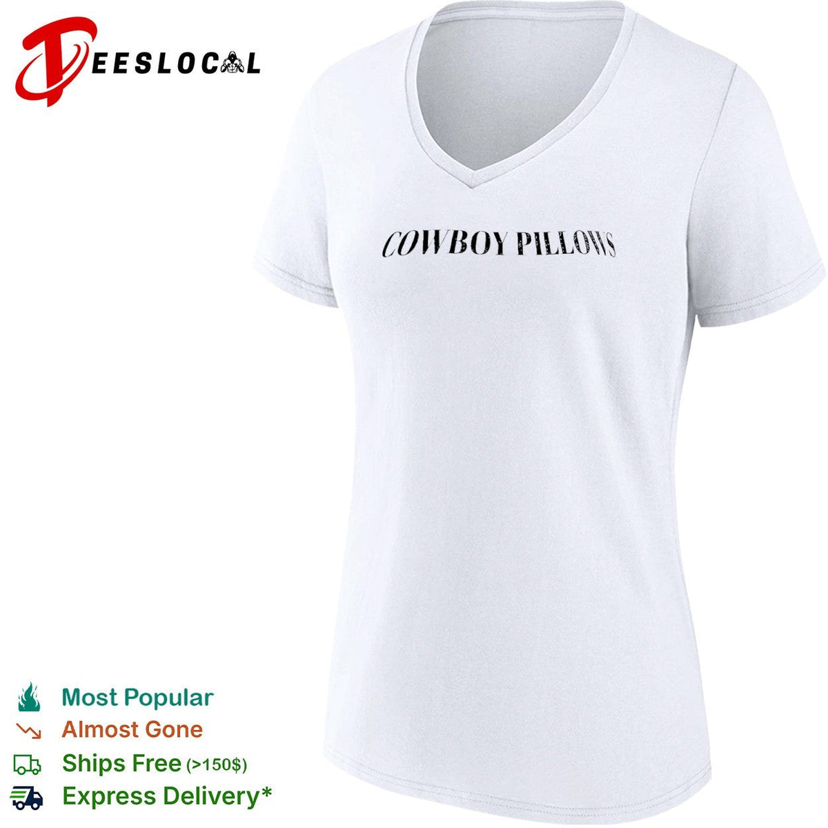 Cowboy Pillows shirt Unisex