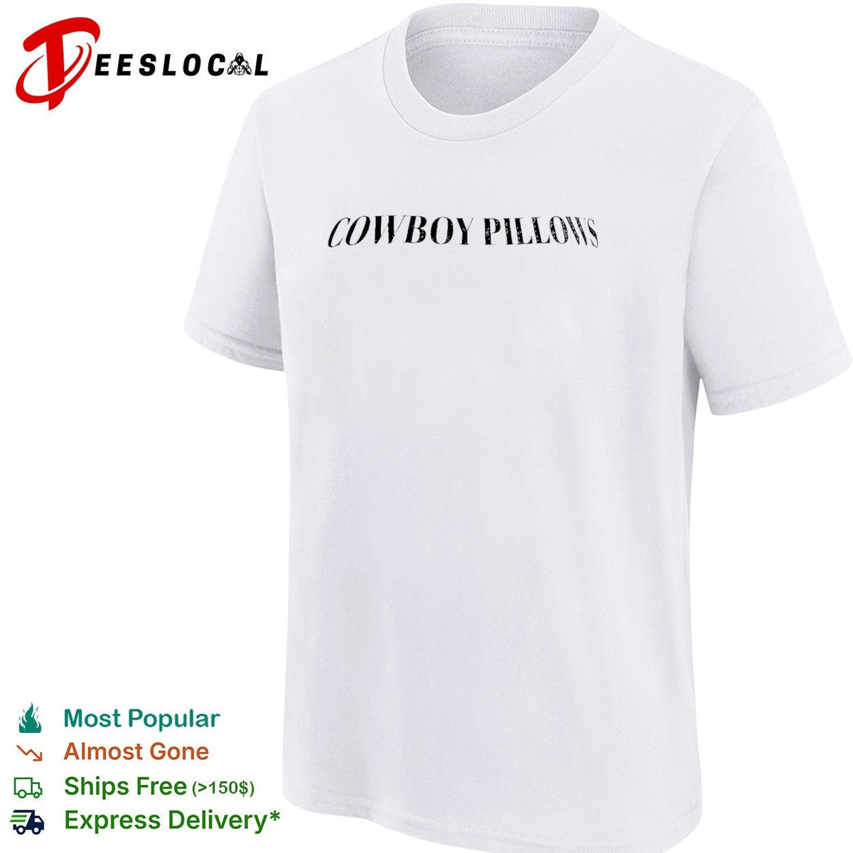 Cowboy Pillows shirt Unisex