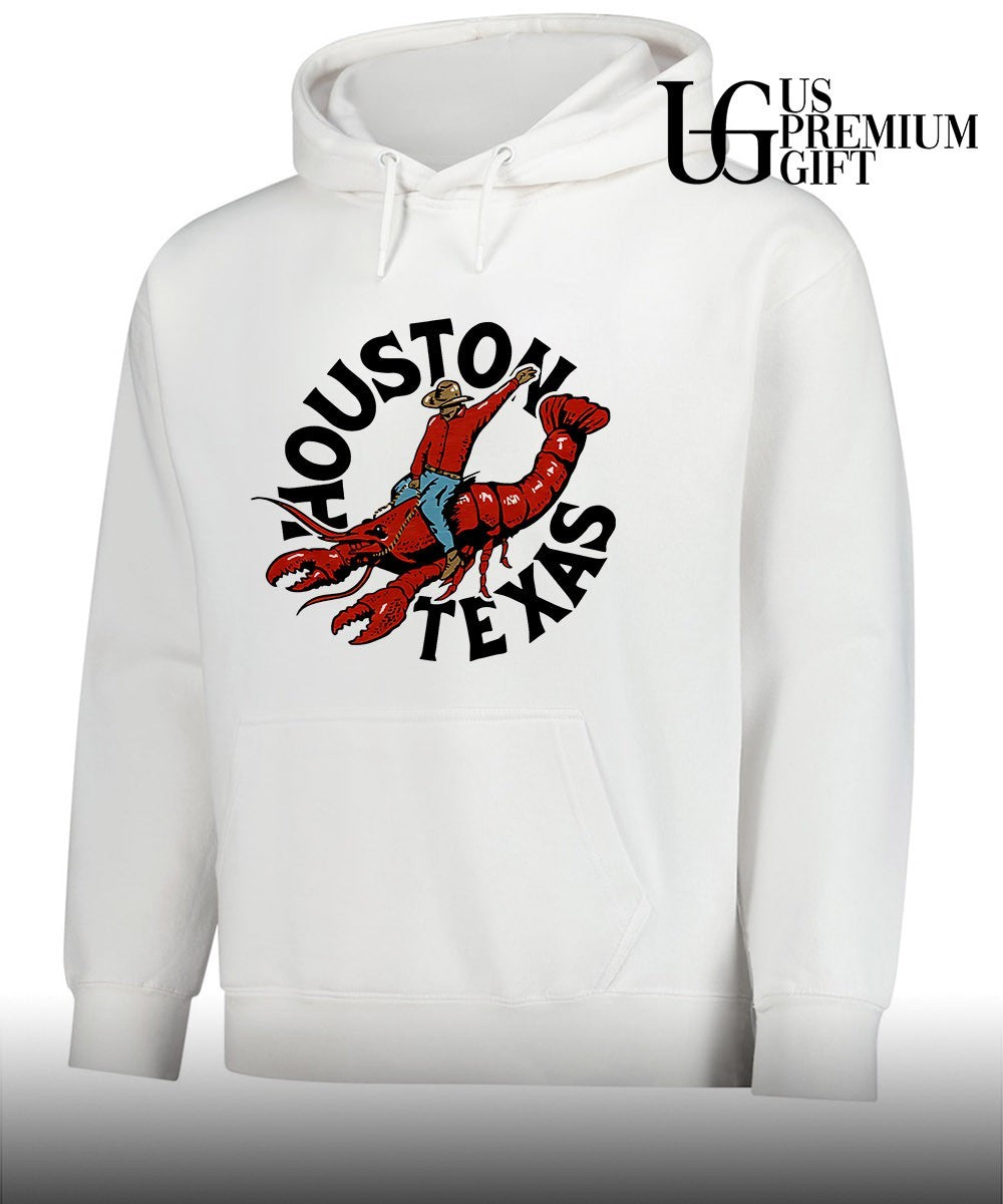 Cowboy Riding Lobster Houston Texas shirt Unisex