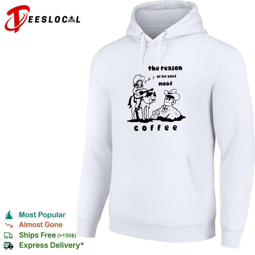 Cowgirl guitar the reason of my good mood coffee shirt Unisex