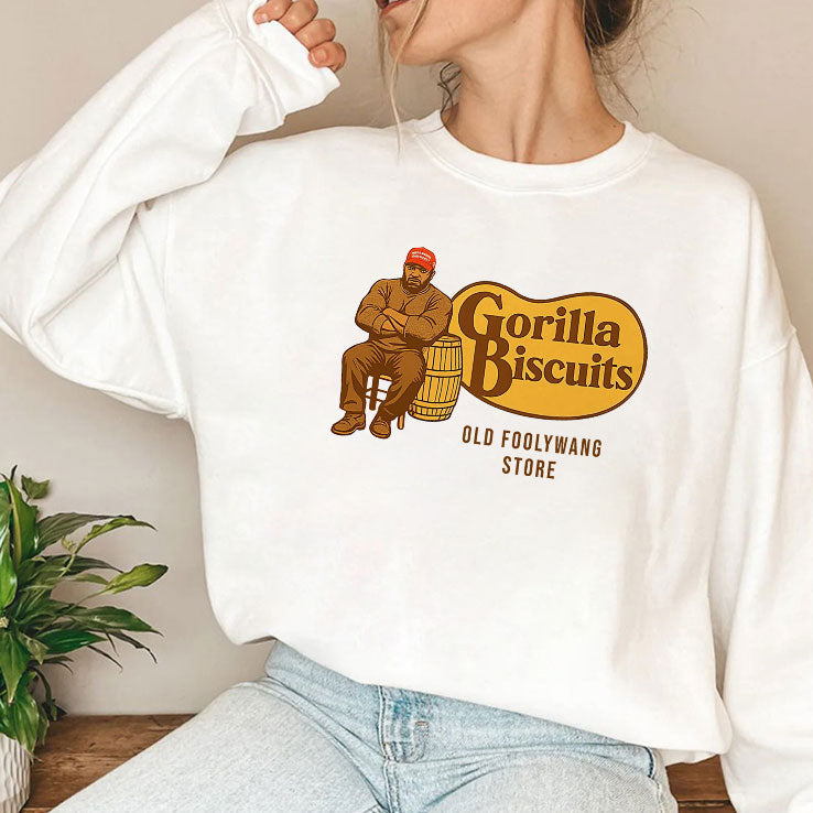 Cracker Barrel Gorilla Biscuits Old Foolywang Store T Shirt Unisex
