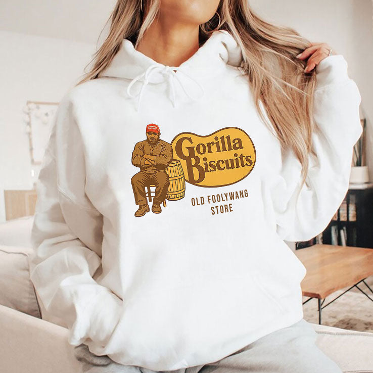 Cracker Barrel Gorilla Biscuits Old Foolywang Store T Shirt Unisex