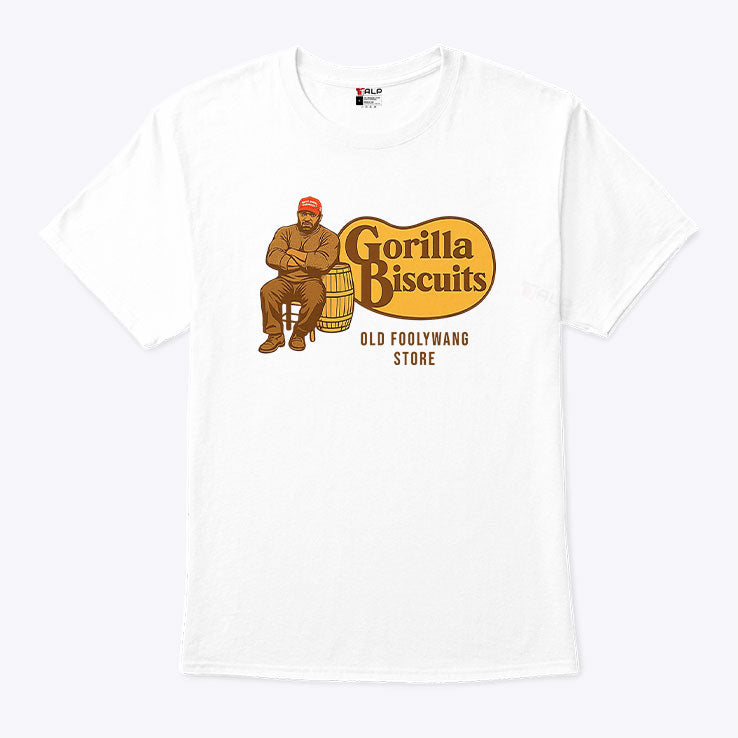 Cracker Barrel Gorilla Biscuits Old Foolywang Store T Shirt Unisex