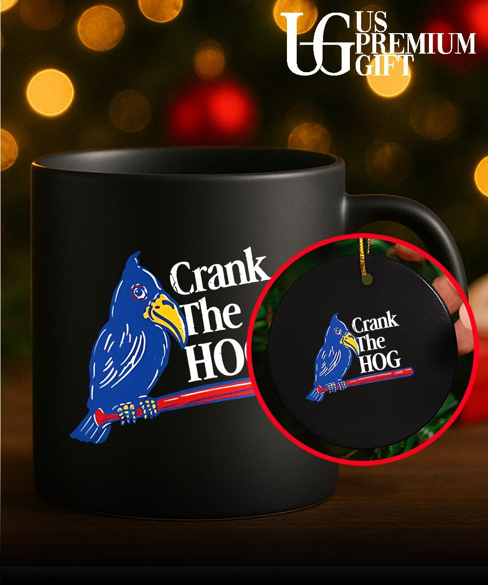 Crank the HOG Kansas Jayhawks shirt Unisex