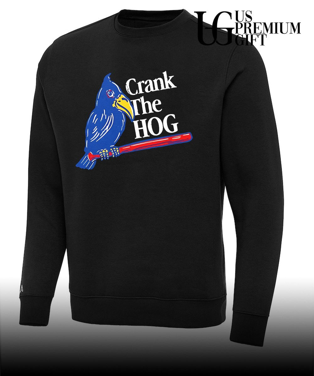 Crank the HOG Kansas Jayhawks shirt Unisex