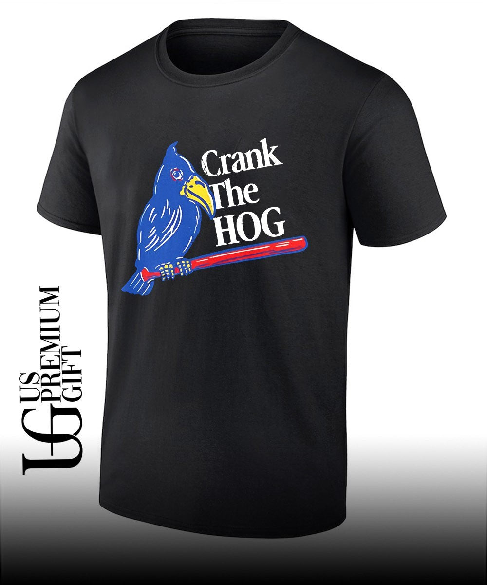 Crank the HOG Kansas Jayhawks shirt Unisex
