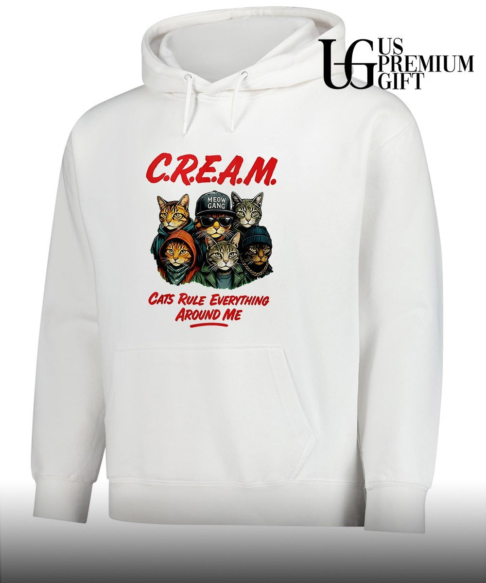 Cream cats rule everything around me shirt Unisex