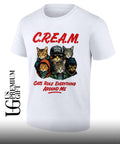 Cream cats rule everything around me shirt Unisex