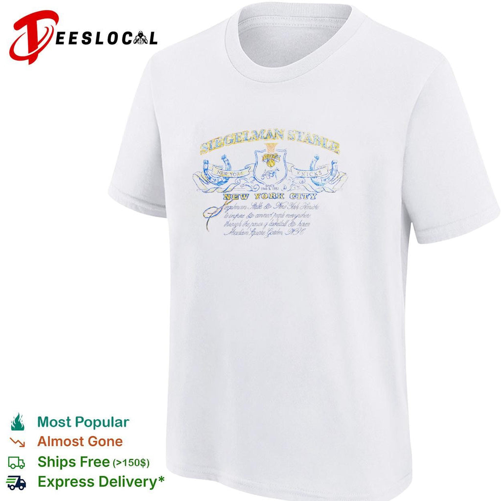Crest harness racing horse emblem city shirt Unisex