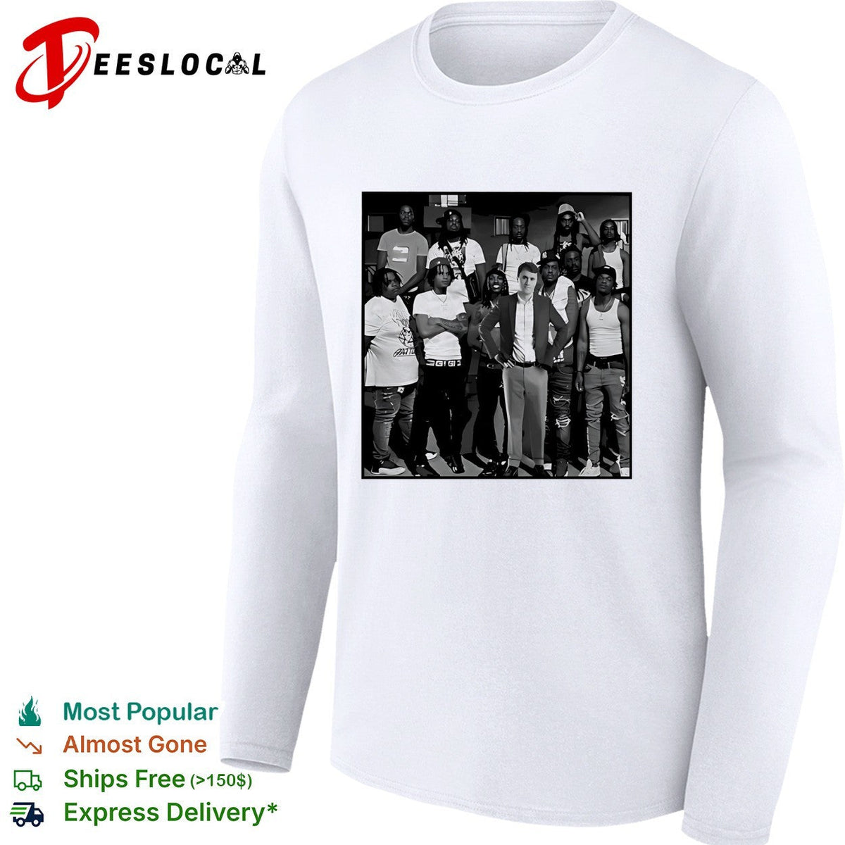 Crew group photo shirt Unisex