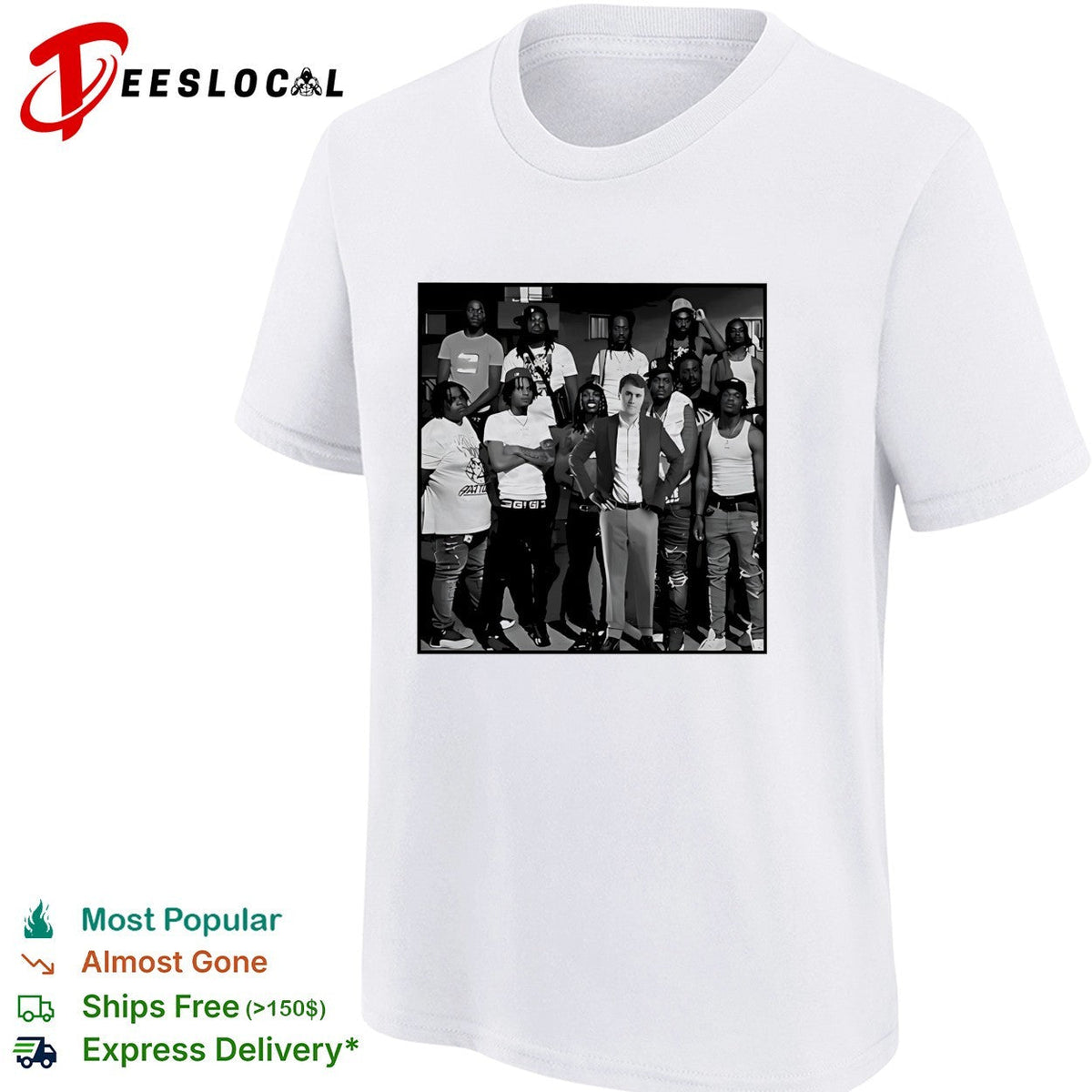 Crew group photo shirt Unisex
