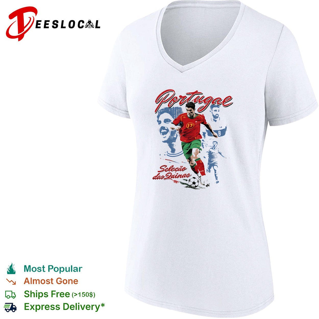 Cristiano Ronaldo Bruno Fernandes Portugal Selecao das Quinas shirt Unisex