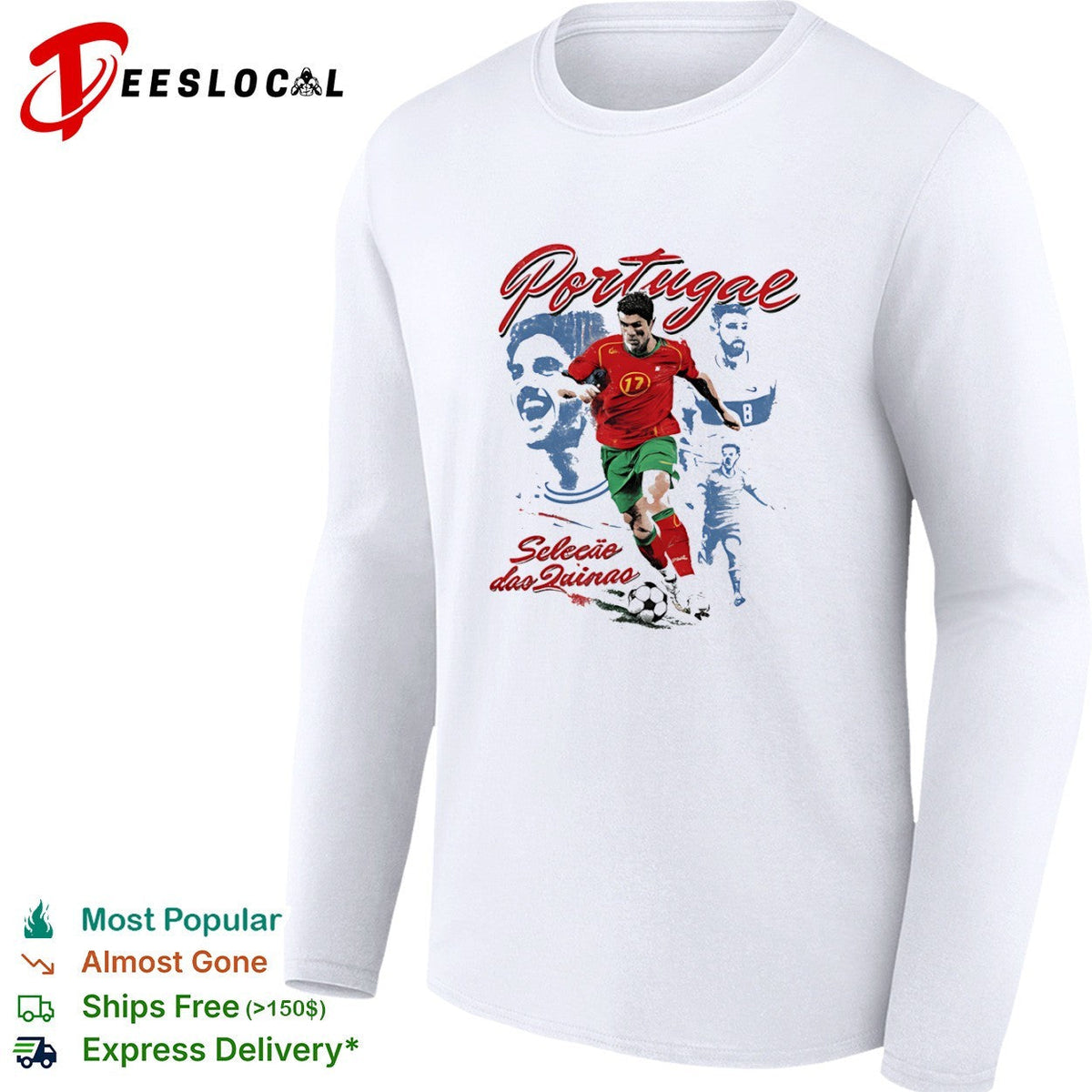 Cristiano Ronaldo Bruno Fernandes Portugal Selecao das Quinas shirt Unisex