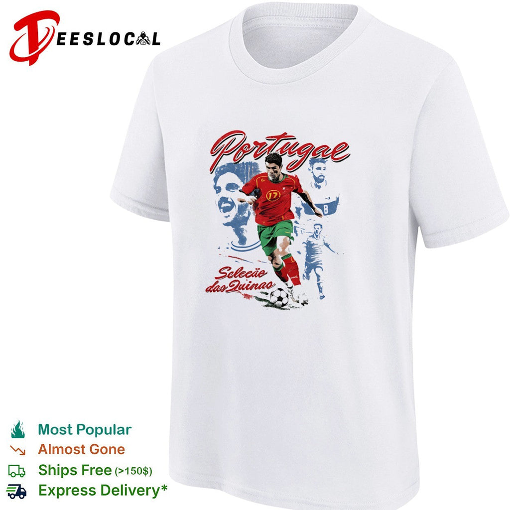 Cristiano Ronaldo Bruno Fernandes Portugal Selecao das Quinas shirt Unisex