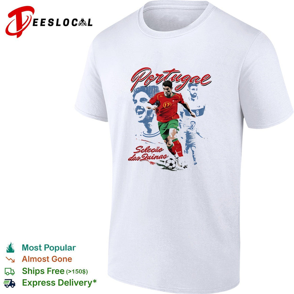 Cristiano Ronaldo Bruno Fernandes Portugal Selecao das Quinas shirt Unisex