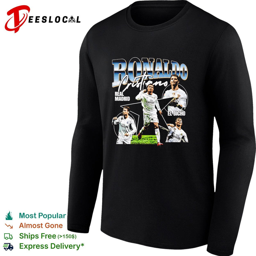 Cristiano Ronaldo Real Madrid El Bicho portrait shirt Unisex