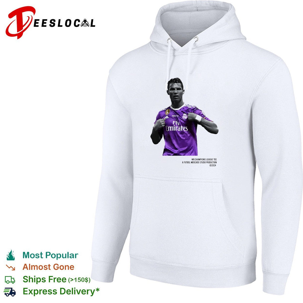 Cristiano Ronaldo Real Madrid champions league shirt Unisex