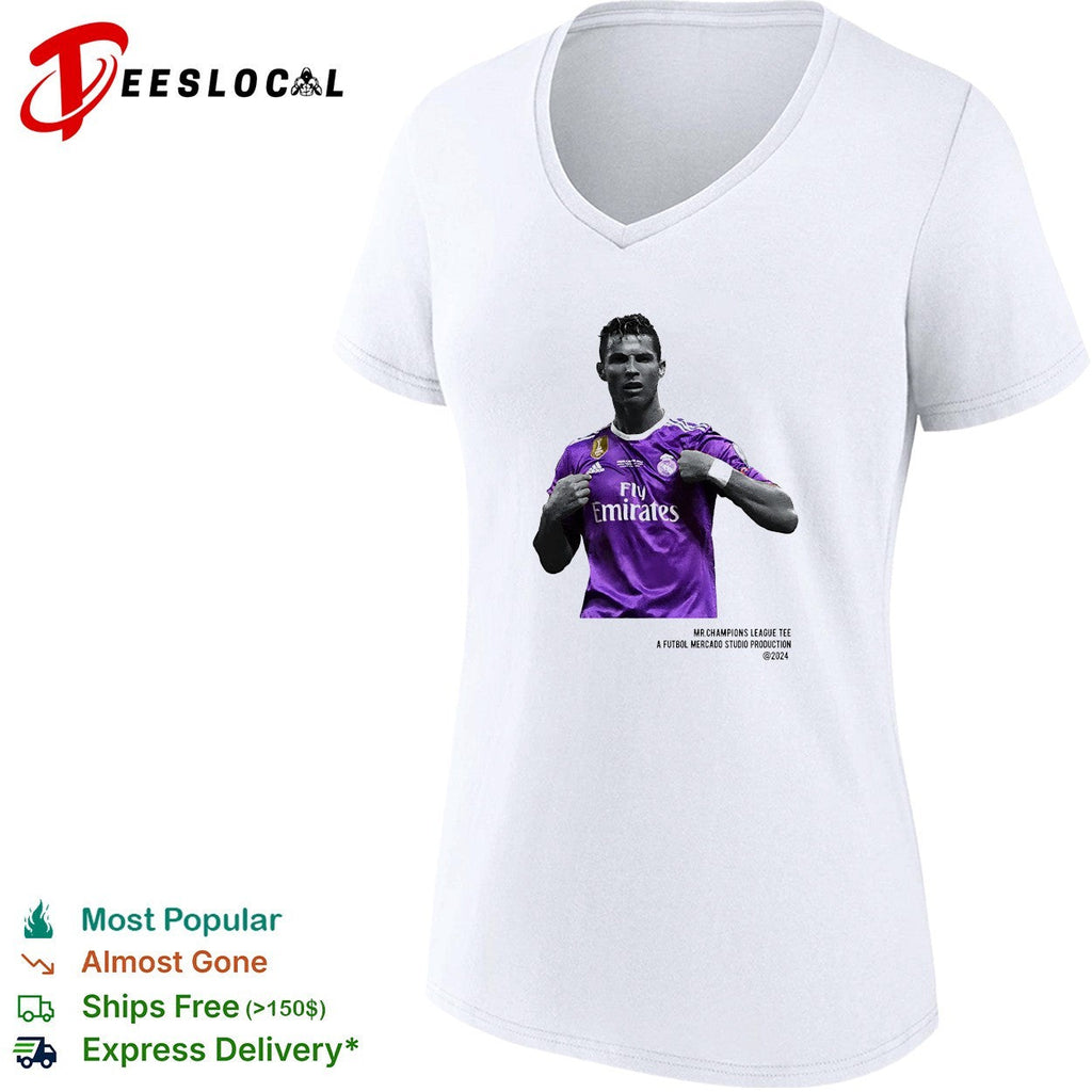 Cristiano Ronaldo Real Madrid champions league shirt Unisex