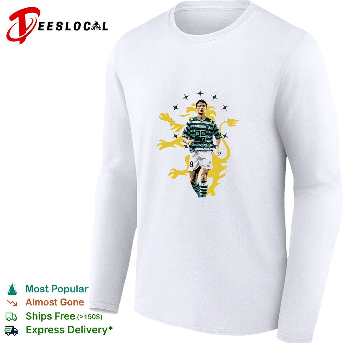 Cristiano Ronaldo Sporting CP vintage shirt Unisex