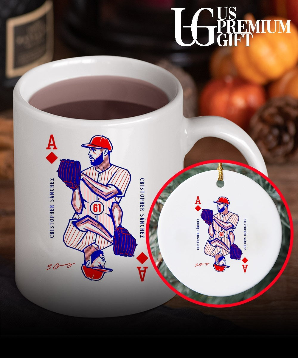 Cristopher Sánchez Philadelphia Phillies baseball Ace playing card shirt Unisex