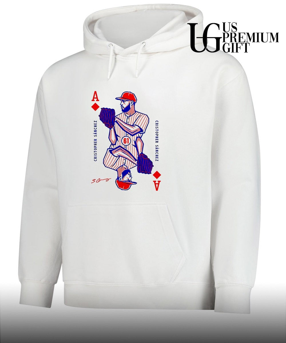 Cristopher Sánchez Philadelphia Phillies baseball Ace playing card shirt Unisex