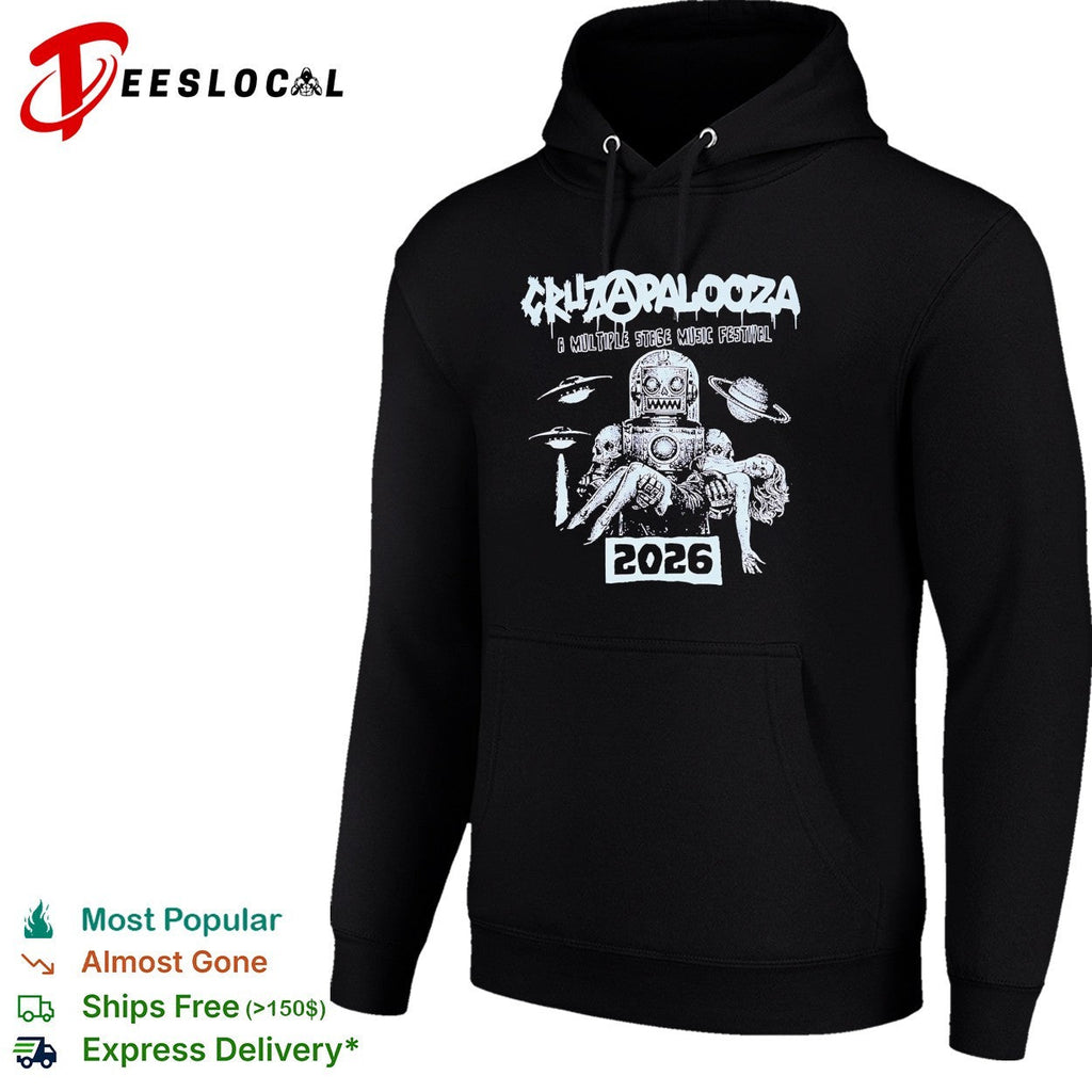 Cruzapalooza a multiple stage music festival 2026 shirt Unisex