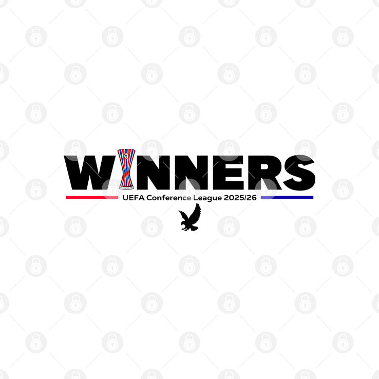 Crystal Palace UEFA Conference League 2025-26 Winners Legends T Shirt Unisex