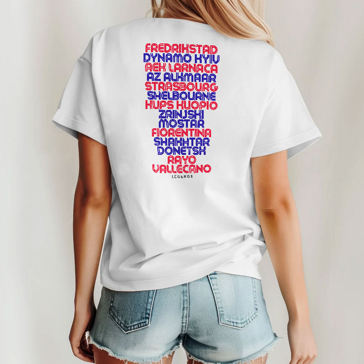 Crystal Palace UEFA Conference League 2025-26 Winners Legends T Shirt Unisex
