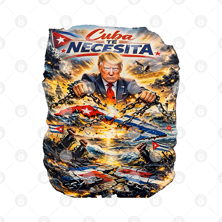 Cuba Te Necesita Trump T Shirt Unisex
