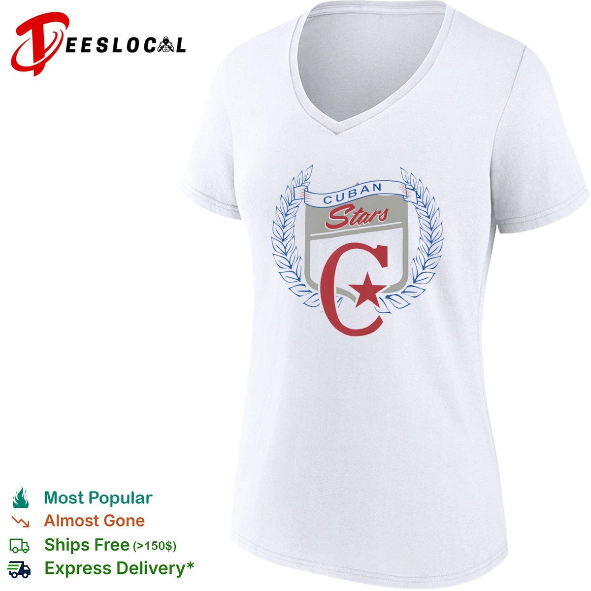 Cuban Stars star wreath shirt Unisex