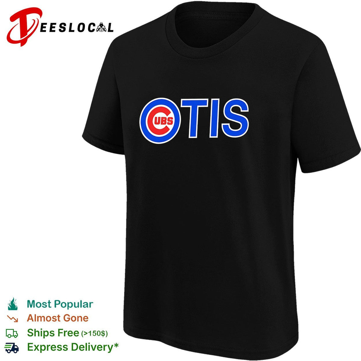 Cubs Otis Chicago Cubs Major League Baseball logo parody team name shirt Unisex