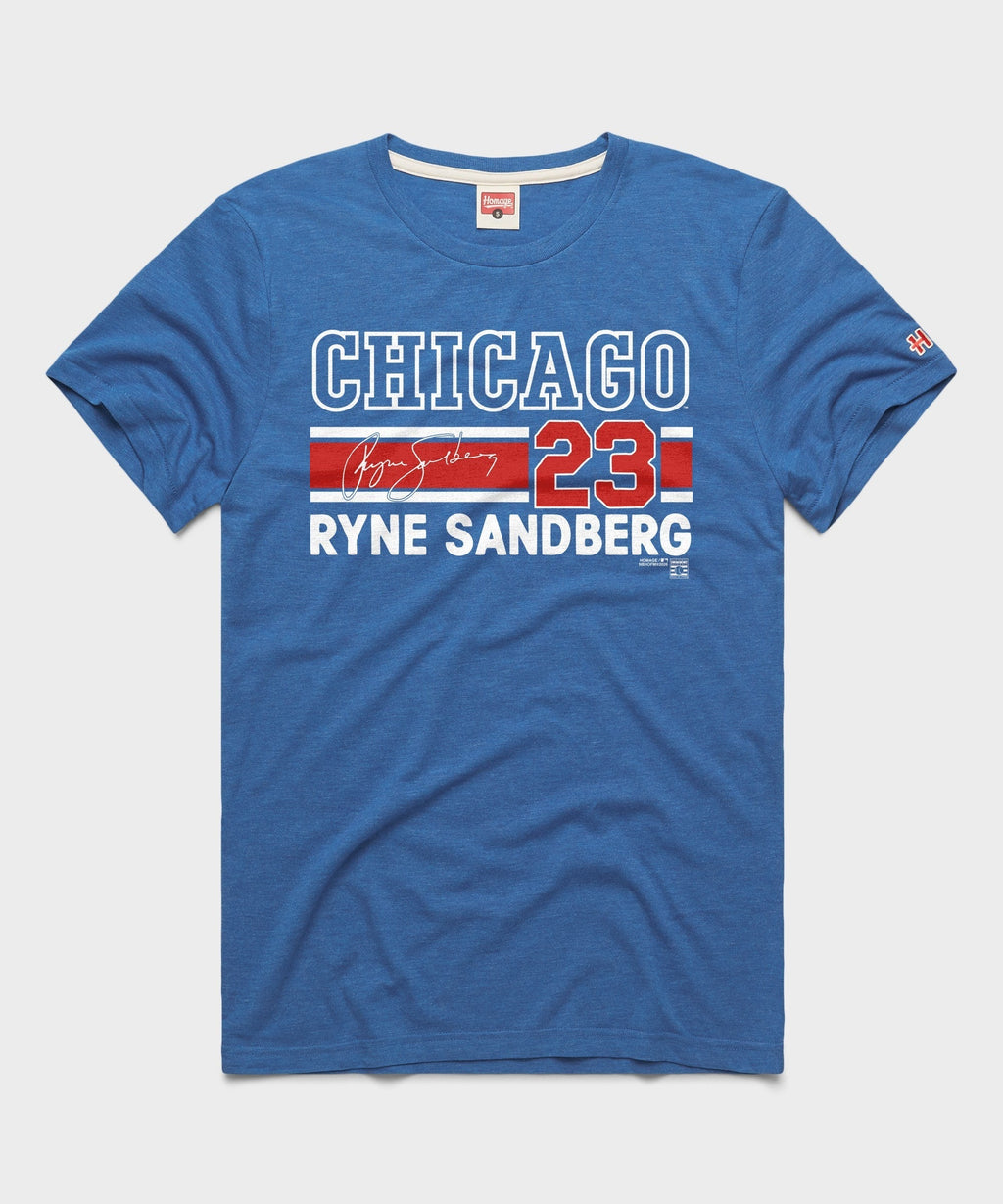 Cubs Ryne Sandberg Signature Jersey Unisex