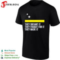 Curacao Flag They Dreamt It They Fought For It They Made It Shirt Unisex