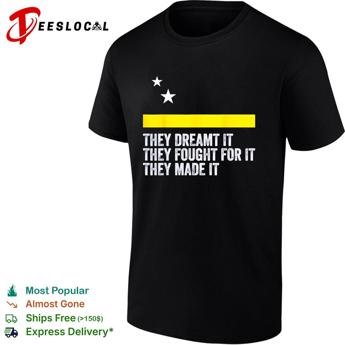 Curacao Flag They Dreamt It They Fought For It They Made It Shirt Unisex